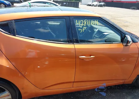 2016 Hyundai Veloster from USA, damaged, VIN KMHTC6AD8GU285909